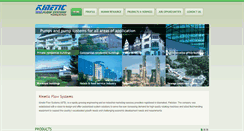 Desktop Screenshot of kineticflowsystems.com